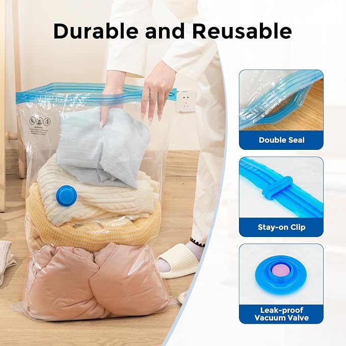 ETENWOLF 20 Combo Vacuum Storage Bags - Image 4