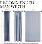 NICETOWN Blackout Curtains Window Panel Drapes - Image 7