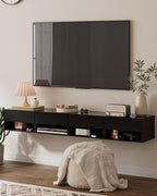 Modern Black Floating Nightstand - Image 7