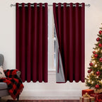 XWZO 100% Blackout Curtains by XWZO