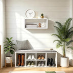 Floating Nightstand Wooden, Bedside Table, Nightstand Shelf, Wall Mounted - Image 5