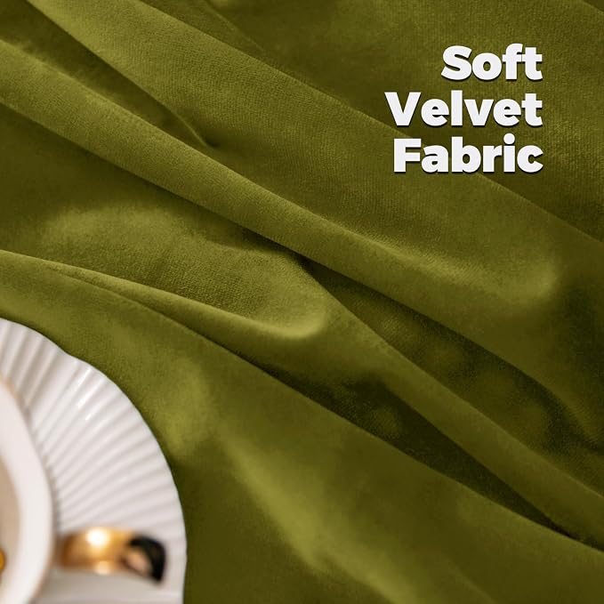 BGment 108 Inch Velvet Blackout Curtains - Image 5