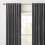 RYB HOME Velvet Room Darkening Curtains - Image 2