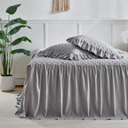 Ruffle Skirt Bedspread Set - Image 9