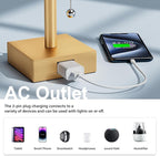 Bedside Lamp for Bedroom Set of 2 - Image 3