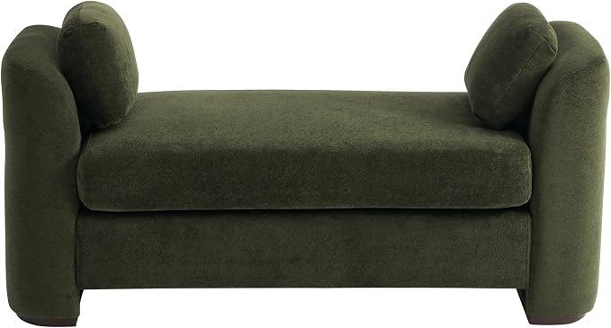 Christopher Knight Home Katir Velvet Upholstered Ottoman Bench - Image 6