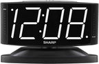 Sharp Digital Alarm Clock with Swivel Base by SHARP