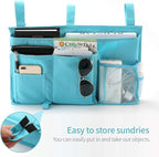 Bseash Bunk Bed Organizer, Bedside Caddy Hanging Bed Organizer Storage Bag 8 - Image 4