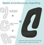 Cooling Pregnancy Pillows for Sleeping, Down Alternative, Removable Cover - Image 5