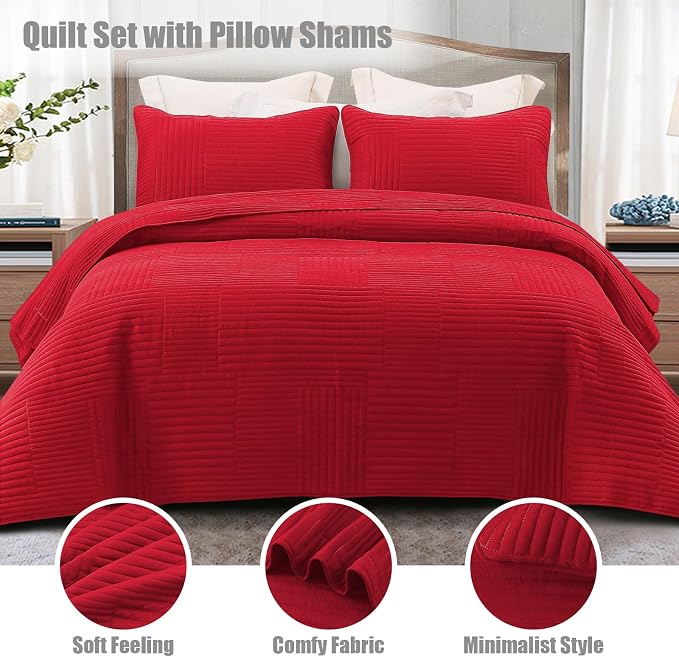 Whale Flotilla Ultra Soft Queen Quilt Bedding Set, Lightweight - Image 2