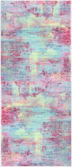 Abstract Runner Rug 3x7 Ft Washable Runners - Image 10