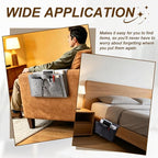 uxcell 4 Pockets Bedside Caddy, Bed Hanging Storage Bag Holder - Image 6
