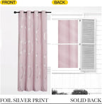 NICETOWN Pink Blackout Curtains Panels - Image 6