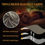 KOUFALL 72 Inch Insulating Blackout Curtains - Image 7
