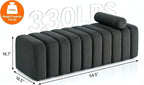 MCombo Waiting Room Benches, Guest Reception Lobby Chairs - Image 3