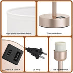 Dicoool Bedside Table Lamp for Bedroom - Image 6