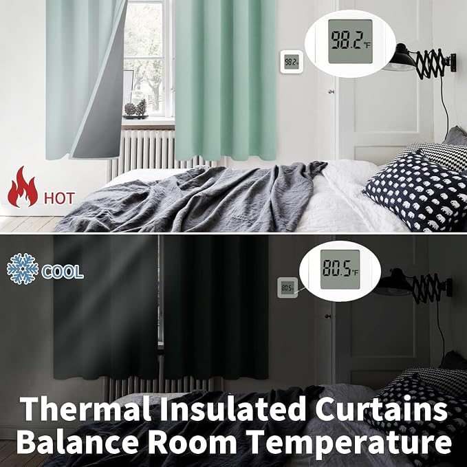 BGment Thermal Insulated 100% Blackout Curtains - Image 4