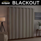 Eclipse Extra Wide Grommet Curtain, Kendall Sliding Patio Door Curtain Panel - Image 4