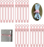 UMUST 20Pcs Silicone Cable Ties, Cable Management Cord Organizer Pink | by ELECTRONICACCESSORIES