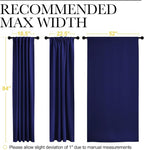 NICETOWN Vertical Blinds Window Curtain Panels - Image 7
