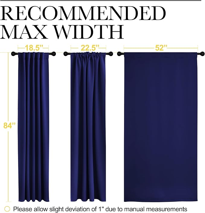 NICETOWN Vertical Blinds Window Curtain Panels - Image 7