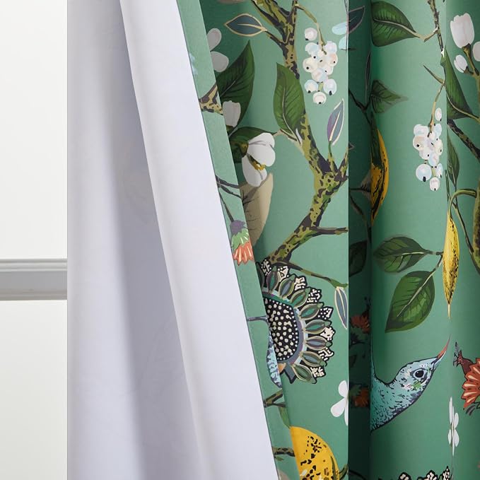 Topfinel 105 Inches Long Sage Green Luxury Curtains - Image 7