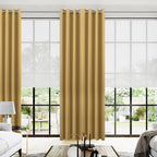 KOUFALL 108 Inch 9FT Room Darkening Curtains, 2 Panels Set, 9 FT Length 52'' W by KOUFALL