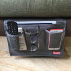 Bedside Storage Organizer with Pockets, Bedside Caddy, Table Cabinet Storage - Image 4