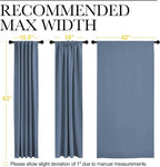 NICETOWN Blackout Curtains Window Panel Drapes - Image 7
