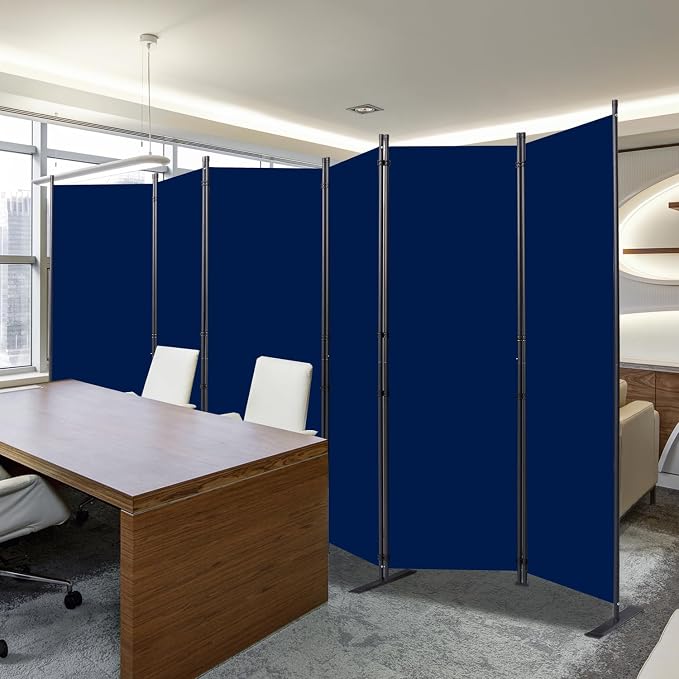 Room Divider, 6 Panel Folding Privacy Screens - Image 6