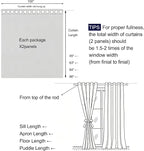 DWCN Grey Blackout Curtains – Thermal Insulated Light Blocking Privacy Grommet - Image 2