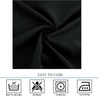 Diraysid Black Grommet Blackout Curtains - Image 7