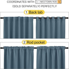 NICETOWN Blackout Curtains Window Drapes - Image 3