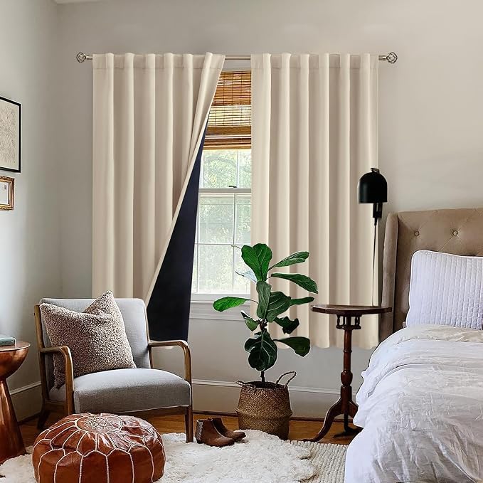 BGment Champagne Blackout Curtains - Image 9