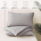 Whale Flotilla Ultra Soft Queen Quilt Bedding Set, Lightweight - Image 7