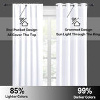 RYB HOME 54 inch Blackout Curtains - Image 5
