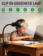 Clip On Gooseneck Lamp - 60W Max - Image 7