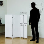 3 Panel Short Room Divider Screen - Image 5