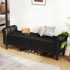 63” End of Bed Bench, Bedroom Bench - Image 2