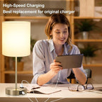 Lynnoland Set of 2 Touch Control Table Lamps - Image 5