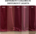 RYB HOME Velvet Curtains 108 inches Long, Extra Long High Ceiling Curtains | - Image 6