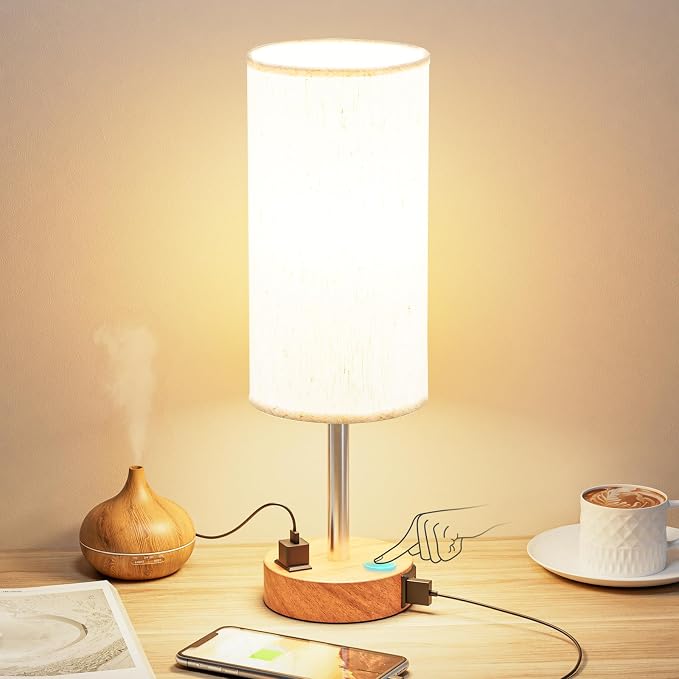 Bedside Table Lamp for Bedroom by Fenmzeelighting