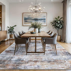Abstract Area Rugs 8x10 Ft Washable Large Rugs - Image 3