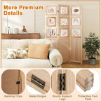 Giantex 3 Panel Room Divider - Image 6