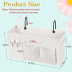 Bedside Caddy Bedside Storage Bag - Image 4