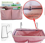Bedside Caddy Bedside Hanging Storage Basket Multi-Function Organizer Caddy - Image 4