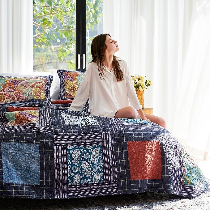 Secgo Queen Comforter Set for Bed - Image 3