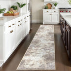 Abstract Runner Rug 2x10 Ft Washable Runners - Image 2