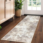 Abstract Runner Rug 2x5 Ft Washable Runners by iOhouze