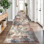 Abstract Runner Rug 3x20 Ft Extra Long Washable Runners by iOhouze